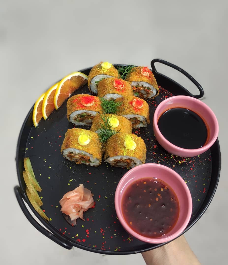 شریمپ تمپورا رول کریسپی